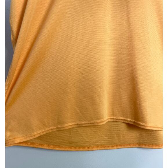 Patagonia Capilene Baselayer Shirt Orange Large Quarter Zip Pullover - Picture 4 of 8